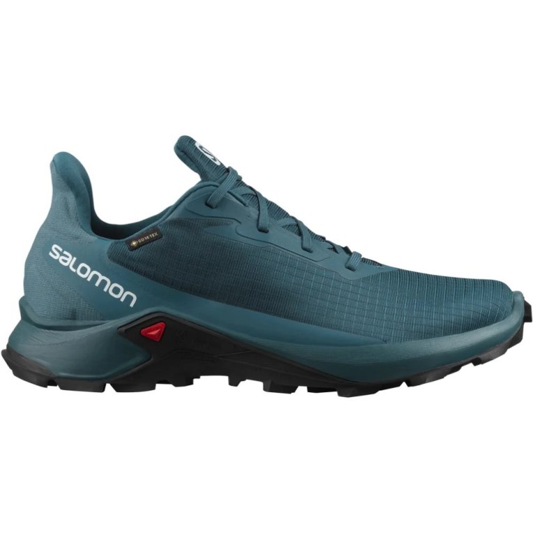 Salomon Alphacross 3 GTX Trailove Bezecke Tenisky Panske Tyrkysové | SK 1PMFWH